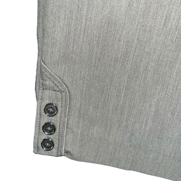 Sharango Studio gray cropped pants 14 - Picture 3 of 6